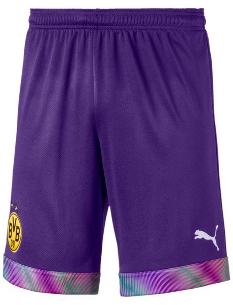 Calção oficial Puma Borussia Dortmund 2019 2020 II goleiro